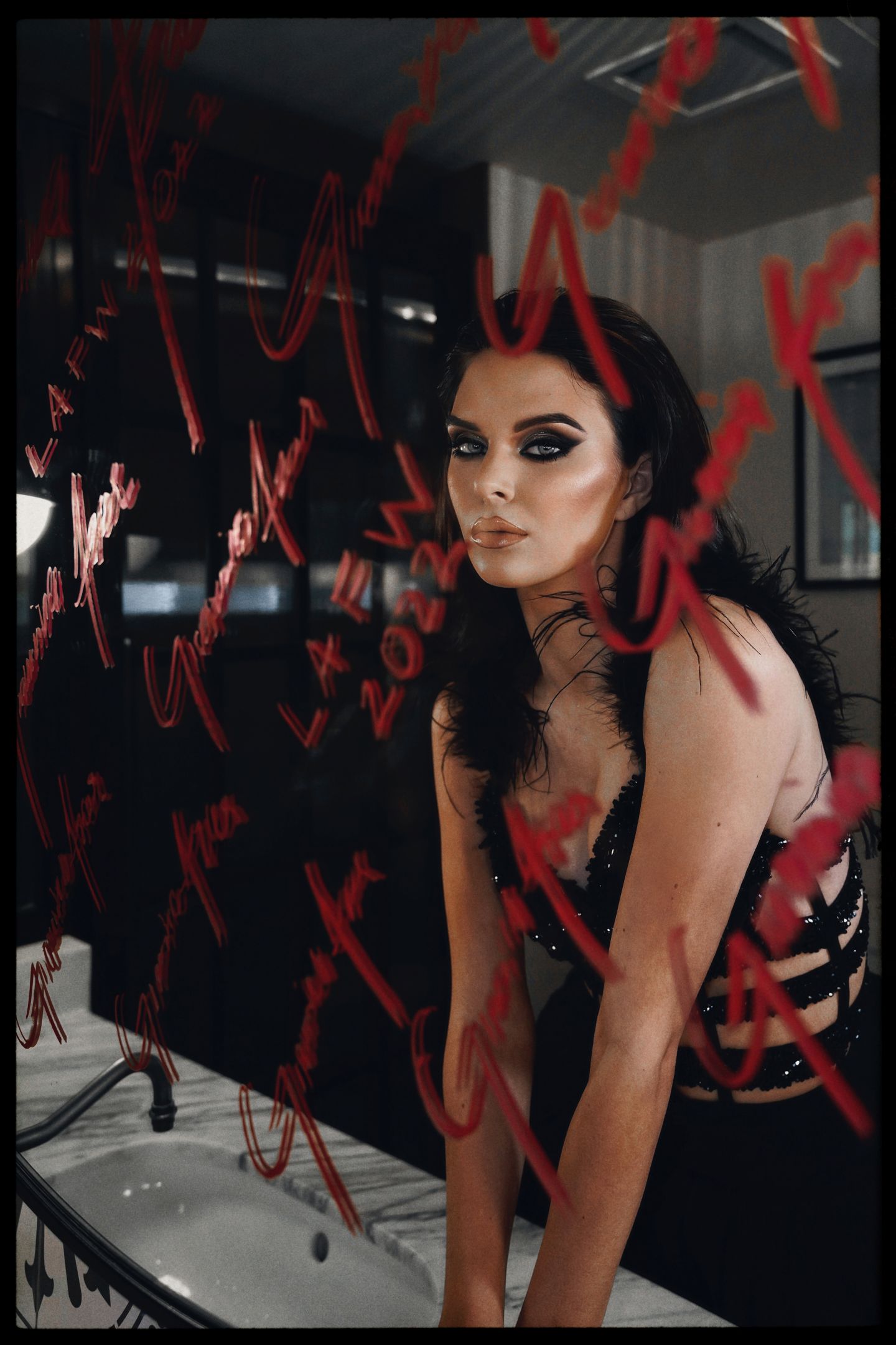 Light &amp;amp; Shadow editorial by Atlantis Studios with Hailey Thompson for Rebel Magazine