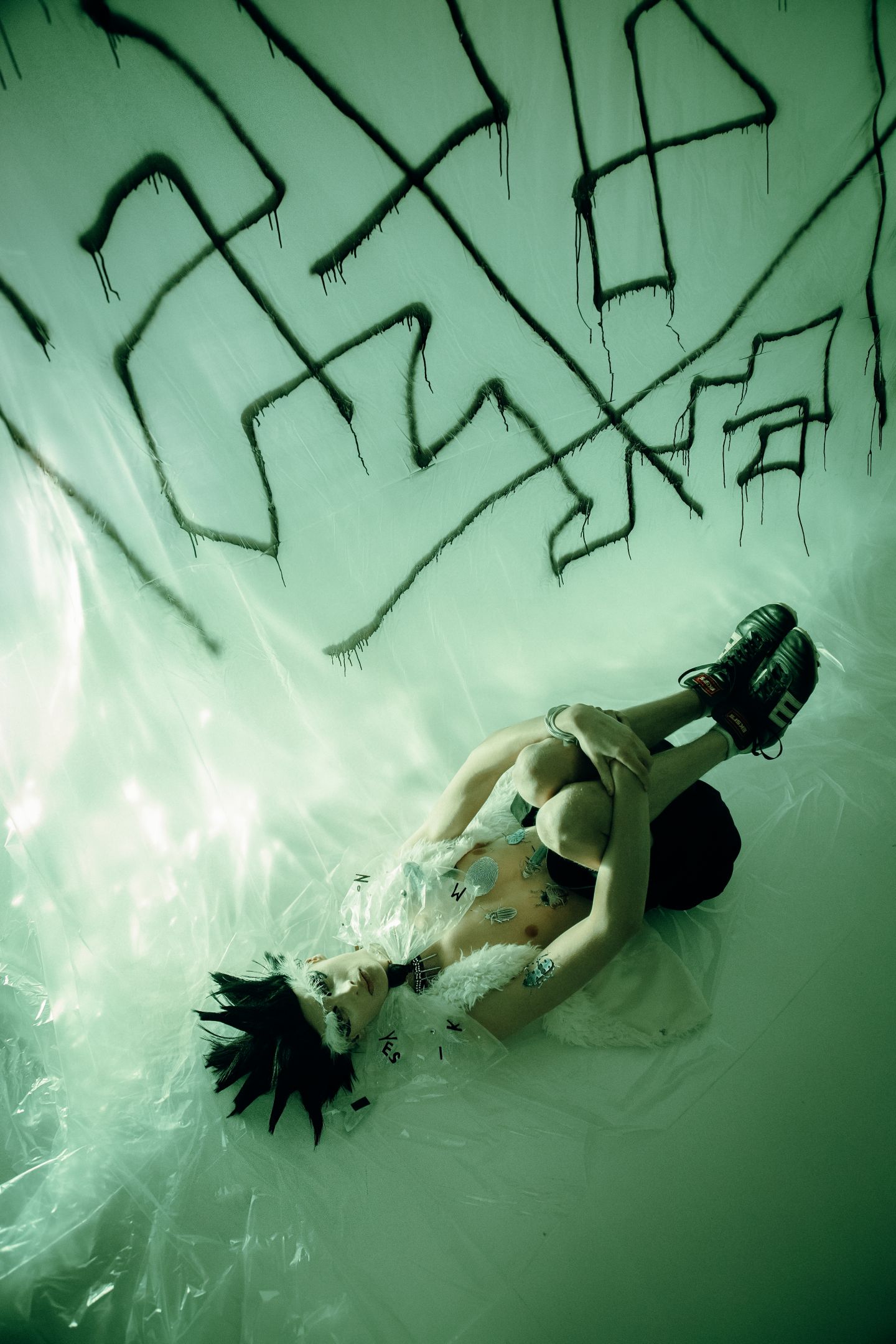 Metamorphosis editorial with Nikita Gendler for Rebel Magazine