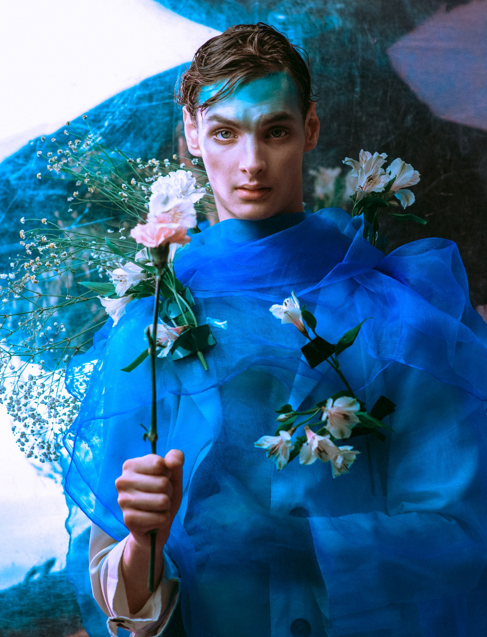 Metamorphosis editorial with Nikita Gendler for Rebel Magazine