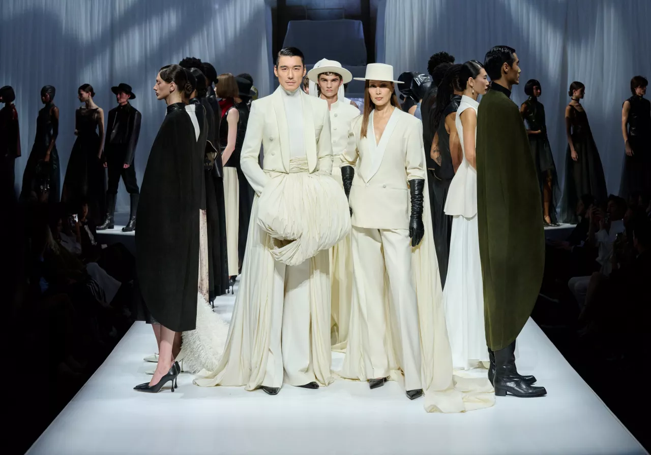 HUBING SELECTS Presents URBAN GRACE: Leather & Light at London Fashion Week - Rebel Magazine